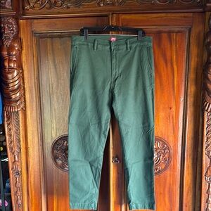 Levi's chinos xx standard tapered green men’s pants